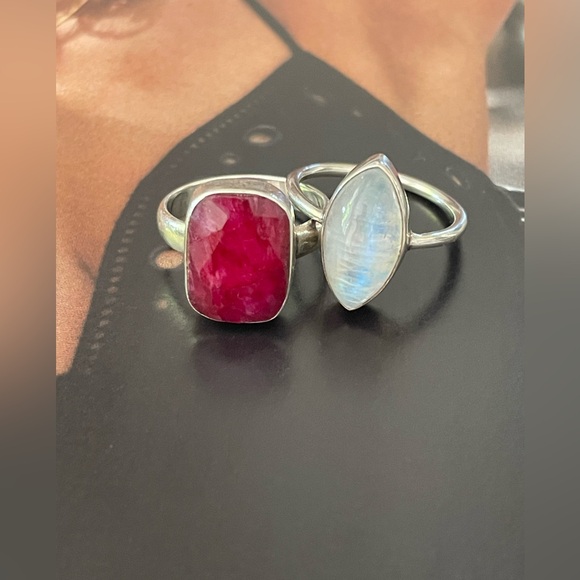 Moonstone ring - Picture 5 of 5